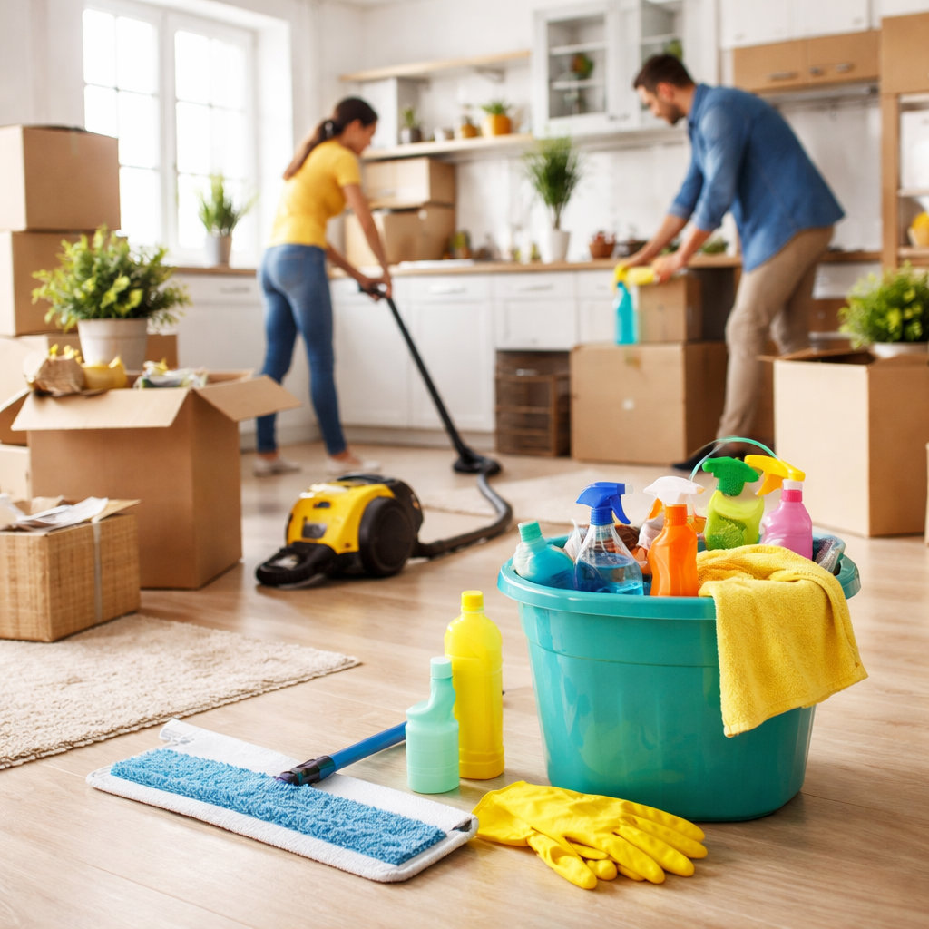 Уборка квартиры после переезда